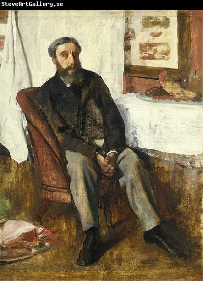 Edgar Degas Portrait of a Man